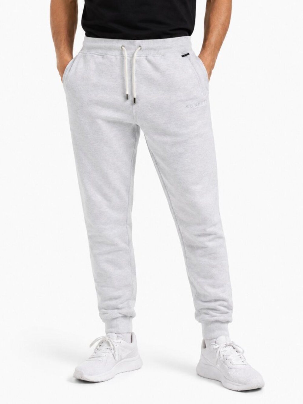 Sonneti London Light Gray Slim Jogger Sweatpants Lounge Athletic Men's Size L